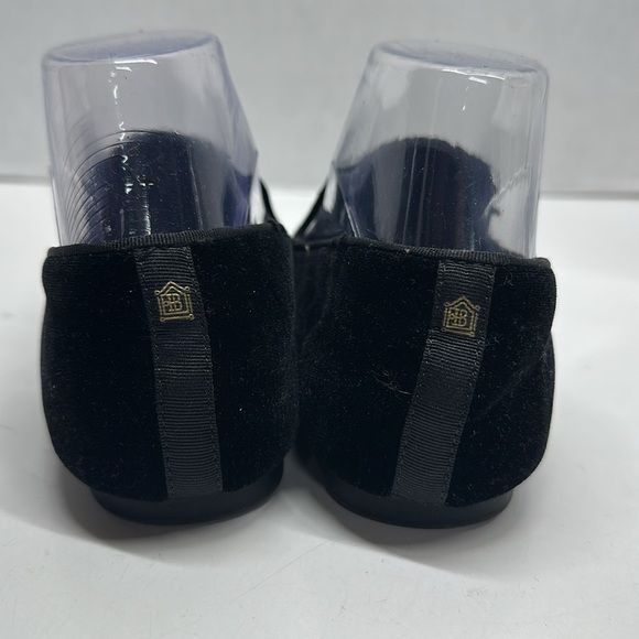 Birdies Starling Loafers Slip On Flat Shoes Velvet Shearling Lined Black 7.5 - Picture 5 of 9